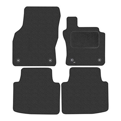 JVL Fully Tailored Carpet Car Mat ,Set of 4
