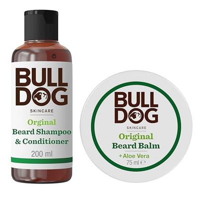 Bulldog Skin Care Beard Shampoo + Beard Balm