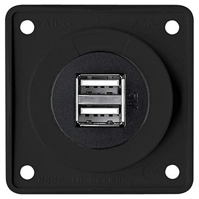 Berker Integro - Tomada de carregamento duplo USB
