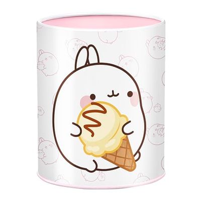 Viquel - MOLANG Metal Pencil Holder - Desk Pencil Holder - White