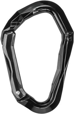 Grivel Stealth Straight Karabijnhaak CE aluminium, uniseks, volwassenen, Clear, TU