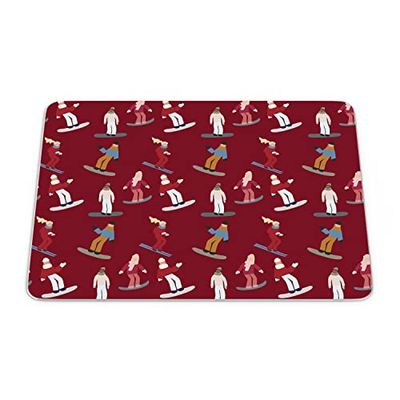 Bonamaison, Tapis de Souris Rectangle Imprimé Numériquement, Fond Antidérapant, pour Bureau et Maison, Taille: 22x18cm