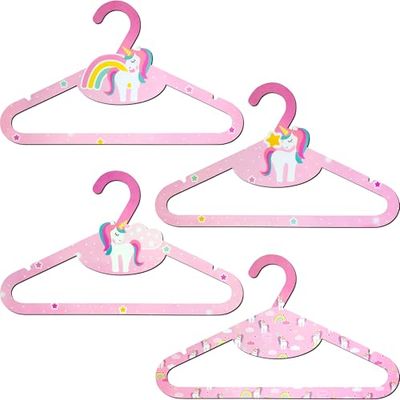 Dalber Percha Infantil Unicorns Unicornios Gris Pack 8 uds. (2 x Modelo) 31 cm