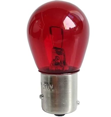 cyclingcolors 1x lampadina 12V 21W BAW15S PR21W rosso 12088 7508 lampada Auto