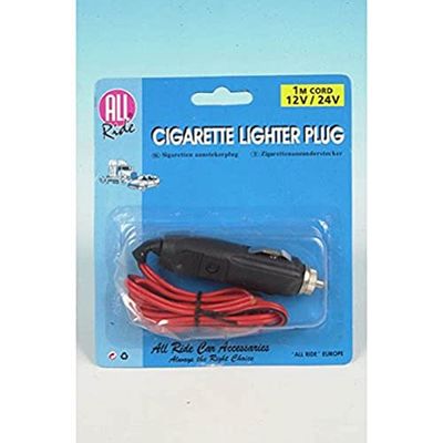 Motorola Nursery All Ride 871125228081 Cigarette Lighter Plug and Wire, Black (Black), One Size