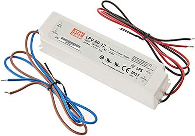 Jandei - Transformador Meanwell 12VDC 5A - 60W Exterior IP67