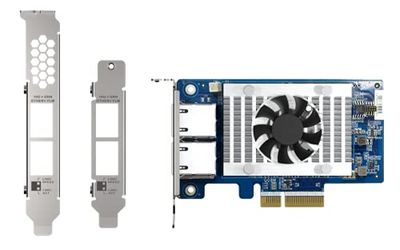 QNAP QXG-10G2T-X710 scheda di espansione di rete PCIe Gen 3 10GbE