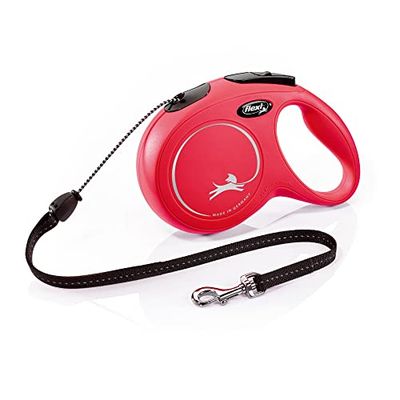 Croci C5055147 Guinzaglio Flexi New Classic Cord, Rosso