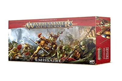 Games Workshop Warhammer AoS - Scatola da gioco/Age of Sigmar V3 Emissario (FR) Nero