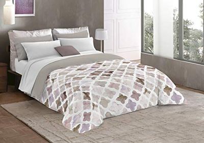 Mb Home Italy Fashion, B-T-Fh-1Pm-11-Florence, Trapunta Invernale, Multicolore (Florence), Una Piazza E Mezza