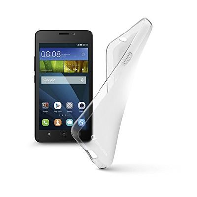 CELLULAR LINE CSHAPECASCY360T SHAPE rubberen tas voor Huawei Ascend 360 helder