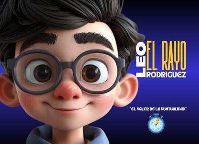 Libro de Fútbol para niños. El valor de la Puntualidad. LEO, EL RAYO RODRIGUEZ: Una historia de futbol, magia y valores