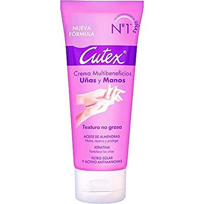 Cutex Crema Manos Y Uñas Leche Almendras Crème de Mains