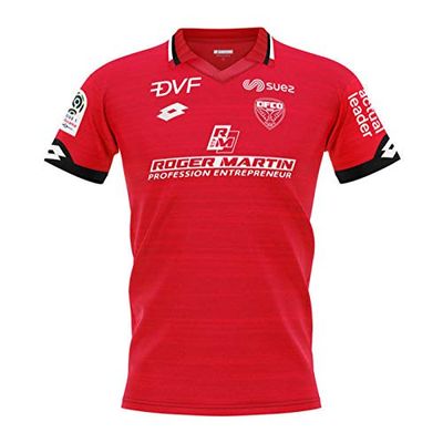 Dijon Football Côte d'Or Maillot Domicile DFCO 2019/2020 Football Homme, Rouge, FR : 2XL (Taille Fabricant : XXL)