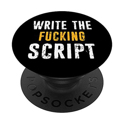 Funny Screenwriter Script Writer - Screen Writer Scenarist PopSockets Swappable PopGrip