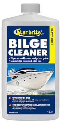 STAR BRITE Limpador de sentina de alta resistência - simples e fácil de usar - derrame, navegar, bombear - emulsiona óleo, combustível e deixa a sensação limpa com um aroma fresco e limpo