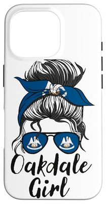 Oakdale Louisiana Women Girl Case for iPhone 16 Pro