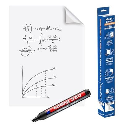 EDDING LEGAMASTER MAGIC CHRT WHT 1591-00