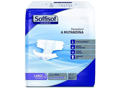 SILC Culotte soffisoft classic, Incontinenza Forte Large, 1