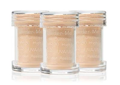 Jane Iredale Powder-Me SPF 30 Dry Sunscreen Refill X3, Nude - 22.5 g