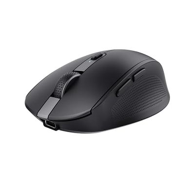 Optische draadloze muis - Multiapparaatmuis met draadloze verbinding, comfortabele ergonomie, nauwkeurige optische sensor en lange batterijduur* *