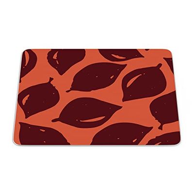 Bonamaison, Rechthoek Pop Art Digital bedrukte muismat, antislip onderkant, voor kantoor en thuis, grootte: 22x18 cm