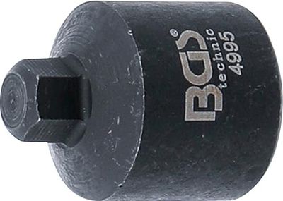 BGS 4995 | Remklauw dopsleutel | zeskant | extra kort | 7 mm