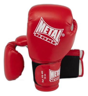 Metal Boxe Gants de boxe Rouge 6 oz
