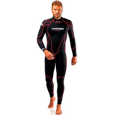 Cressi Maya Man Monopiece Wetsuit - 2.5 mm Neoprene All-in-One Wetsuit