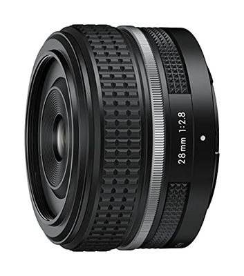 Nikon NIKKOR Z 28mm f/2.8 SE, Edizione Speciale, Obiettivo Compatto a Lunghezza Focale Fissa, AF Silenzioso, Realizzazione Filmati e Video di grande qualità, nero [Nital Card: 4 Anni di Garanzia]