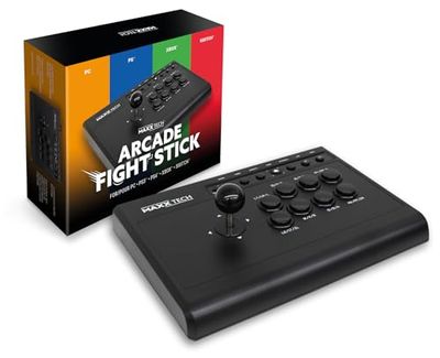 Maxx Tech MXT-AD-MULTI accessoire de jeux vidéo Noir USB Joystick Analogique/Numérique Android, Nintendo Switch, PC,