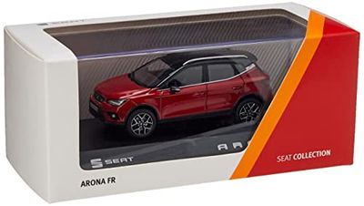 SEAT 6H1099300HBQ Arona FR Modellino Auto 1: 43 Originale Miniatura, Rosso