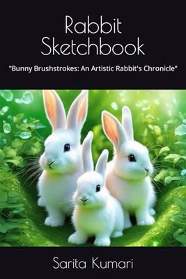 Rabbit Sketchbook: "Bunny Brushstrokes: An Artistic Rabbit's Chronicle"