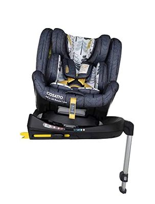 COSATTO Silla Coche Bebé Grupo 0 1 2 3 Isofix - Sillita Coche Giratoria 360º Reclinable, Silla Coche All in All Rotate iSize, Silla Niño Coche Contramarcha desde 0 a 36 kg, de 0 a 12 Años