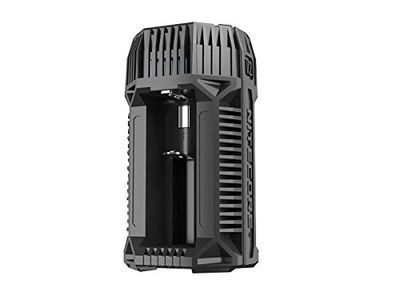 Nitecore V2 - snellader voor gebruik in de auto, laadt li-ion, NiMH en NiCd