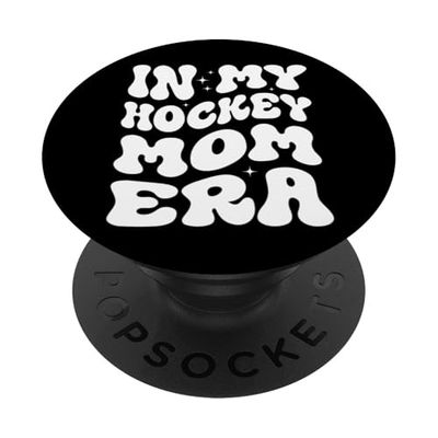 En Mi Hockey Mamá Era | Hockey Mom PopSockets PopGrip Adhesivo