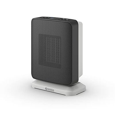 Olimpia Splendid 99268 Caldo Trendy - Radiateur Soufflant 1800 W, 220-240 V, Noir et Blanc