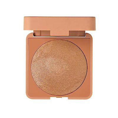 3INA MAKEUP - Vegan - The Bronzer Powder 658 - Piasek - 2 w 1 Bronzer & Highlighter Powder - Dla wszystkich karnacji - Puder brązujący Glow - Jedwabiste wykończenie - Cruelty Free