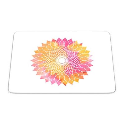 Bonamaison, Rectangle Pop Art Digital Printed Mouse Pad, Non-Slip Base, for Office and Home, Size: 22 x 18 cm