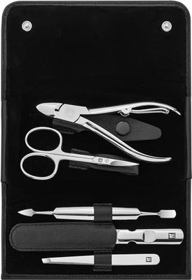 ZWILLING Classic Inox Acier Inoxydable Étui 5-Pièces Set, Noir, 1 Unité