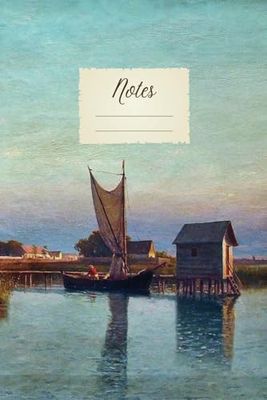 Notes: Lined Notebook Journal with Classical Vintage Art Aesthetic Design, 6x9, Ruled, 120 Premium Pages, 555