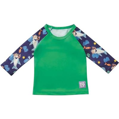 Bambino Mio, Camiseta Bañador de manga comprida con protección solar UPF40+, Exploradores Marinos, (2-3 años)