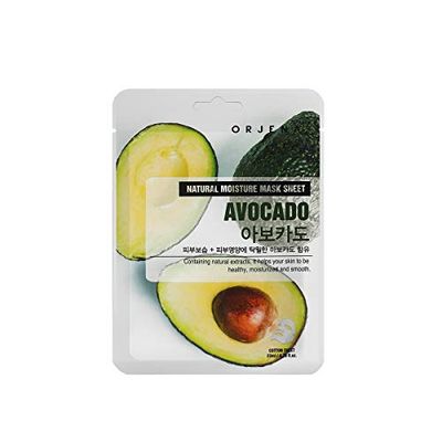 Orjena. Masque Natural Moisture Avocado Mask Sheet