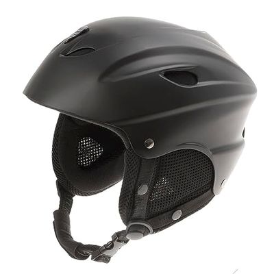 Ventura Casco de esquí UNIVERSAL, Talla S, negro mate