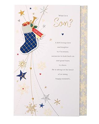 Zoon kerstkaart