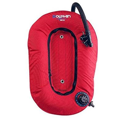 Ist/Dolphin ALAS JT-30/B con inflator Mochila, Adultos Unisex, Rojo (Rojo), Talla Única