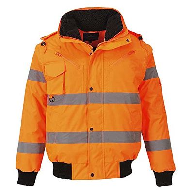 Portwest C467 Hi-Vis 3-i-1 jacka Bombardero, 3X-L, Orange, 1