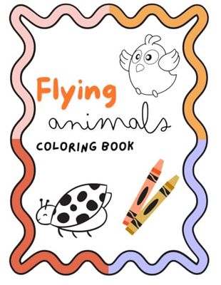 FLying Animals Coloring Book