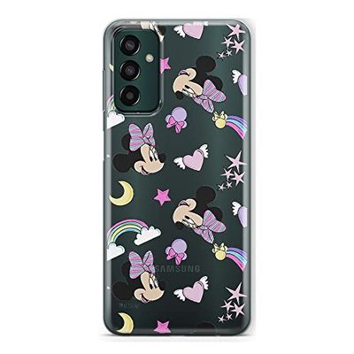ERT GROUP mobiltelefonfodral för Samsung M13 4G originalt och officiellt licensierat Disney mönster Minnie 031 optimalt anpassad till formen på mobiltelefonen, gedeeltelijk transparant