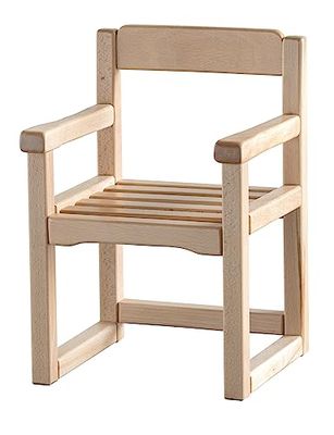 ESSEGI Chaise Montessori, Hêtre, Bois Naturel, 9 Mois